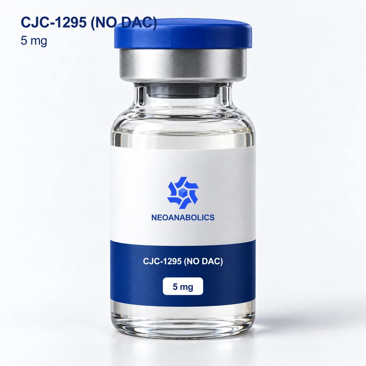 CJC-1295 (No DAC), 5 mg, Neoanabolics packaging illustration